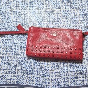 Coach large wristlet